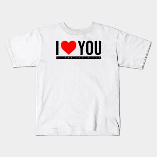 i love pizza Kids T-Shirt